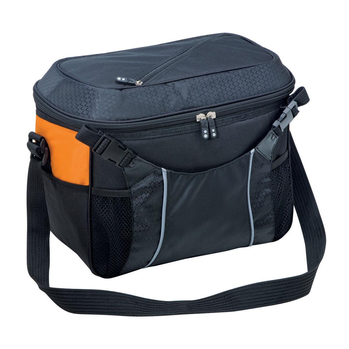 Jump Cooler - Black / Orange - Front