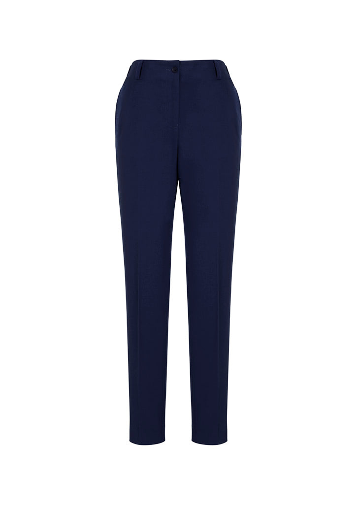 Siena Womens Bandless Elastic Waist Pant - Marine - Front