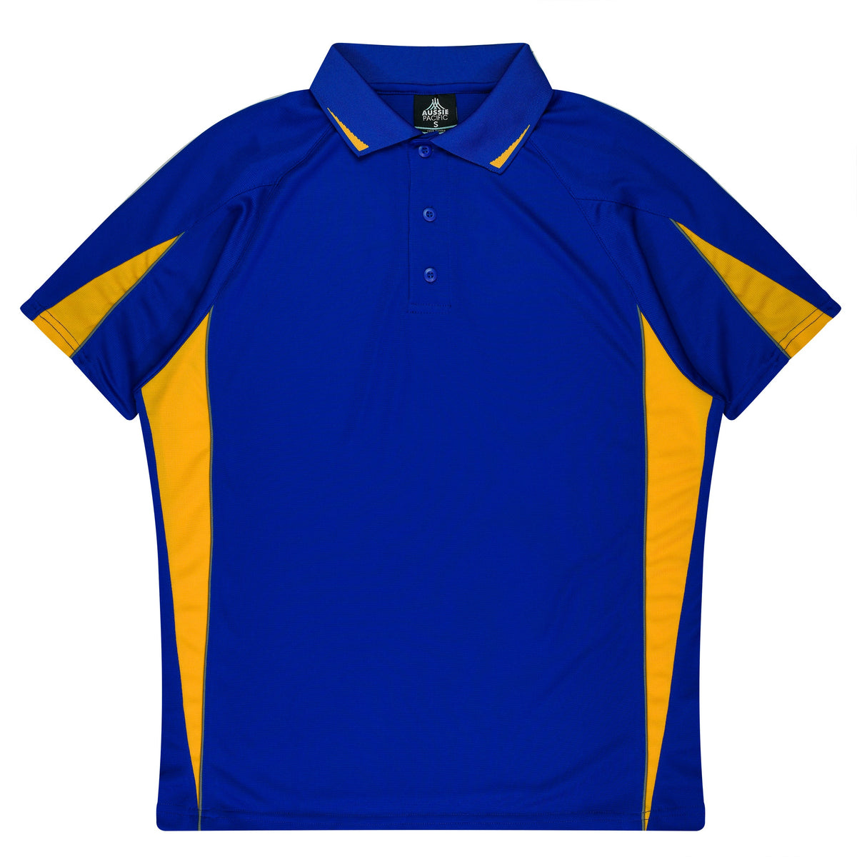 Aussie Pacific Eureka Kids Polo 3304 - Royal/Gold