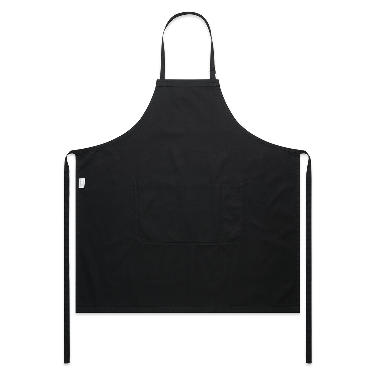 Canvas Apron 1080 - Black - Back