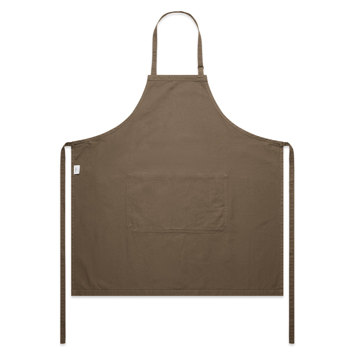 Canvas Apron 1080 - Walnut - Back