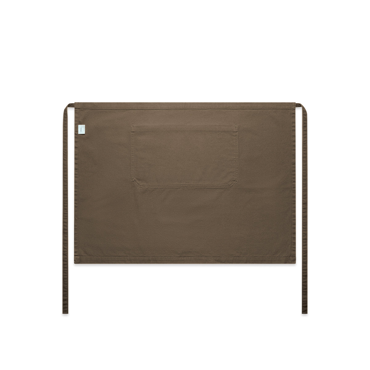 Canvas Half Apron 1081 - Walnut - Back