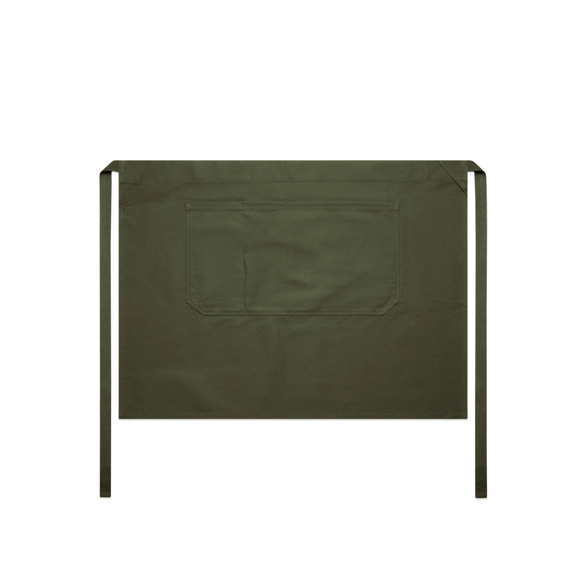 Carrie Half Apron 1083 - Army - Front