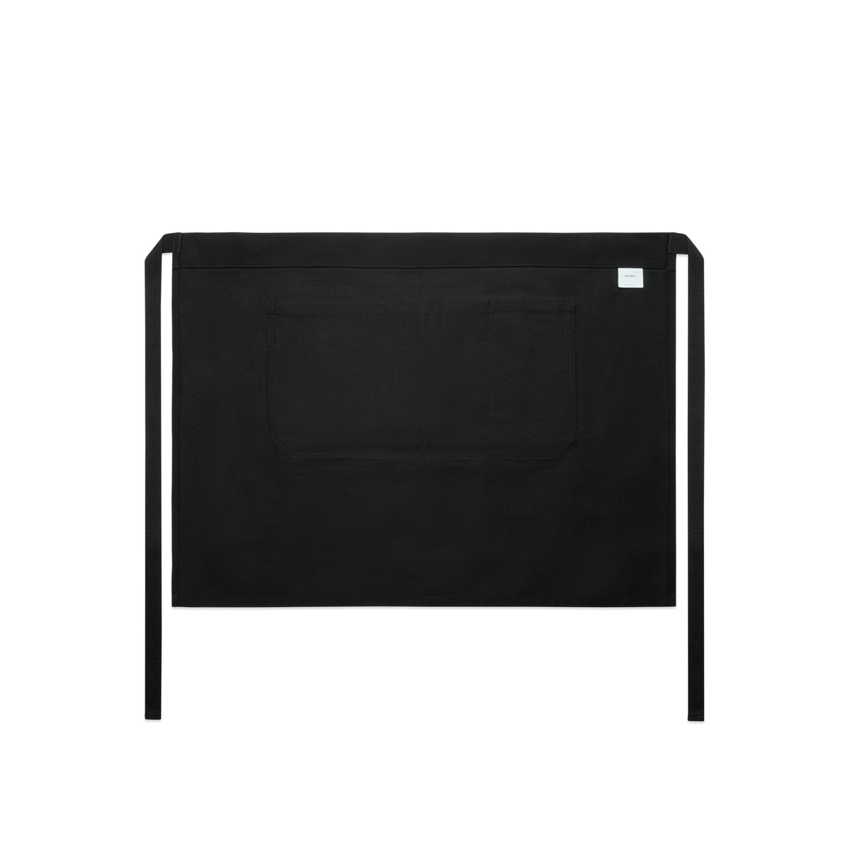 Carrie Half Apron 1083 - Black - Back