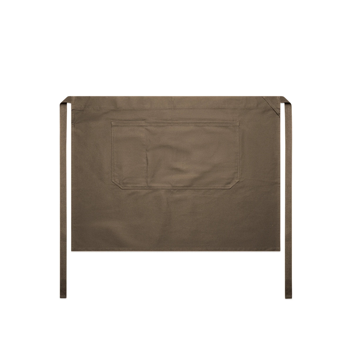 Carrie Half Apron 1083 - Walnut - Front