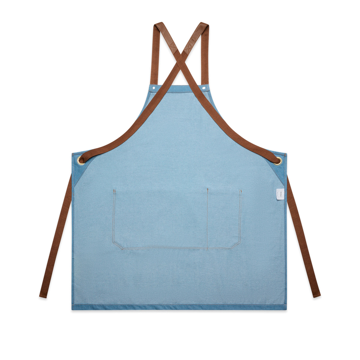 Denim Apron 1084 - Denim - Back