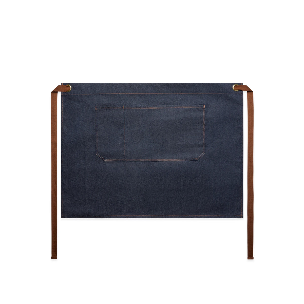 Denim Half Apron 1085 - Denim - Front