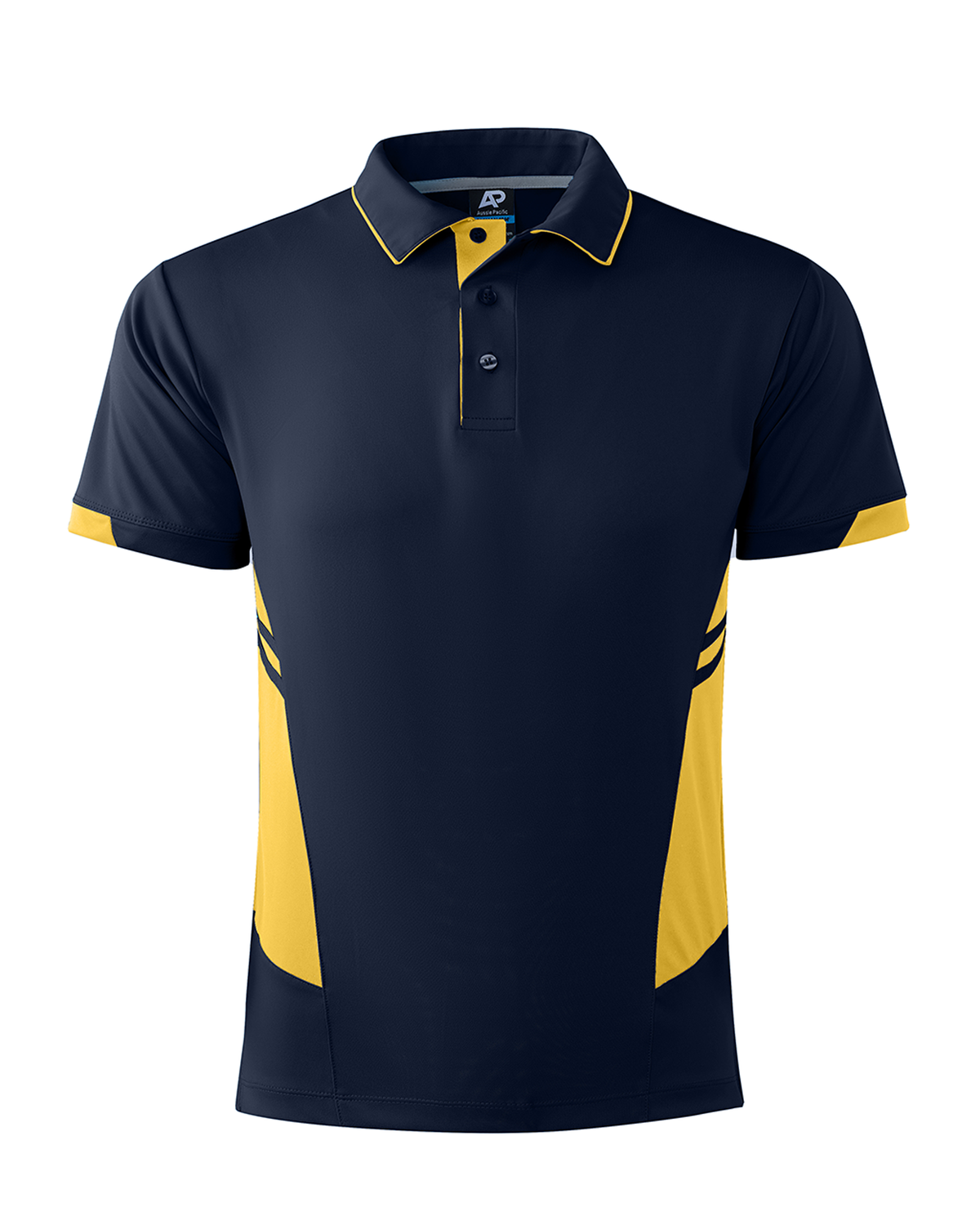 Aussie Pacific Tasman Men's Polo 1311 - Navy/Gold