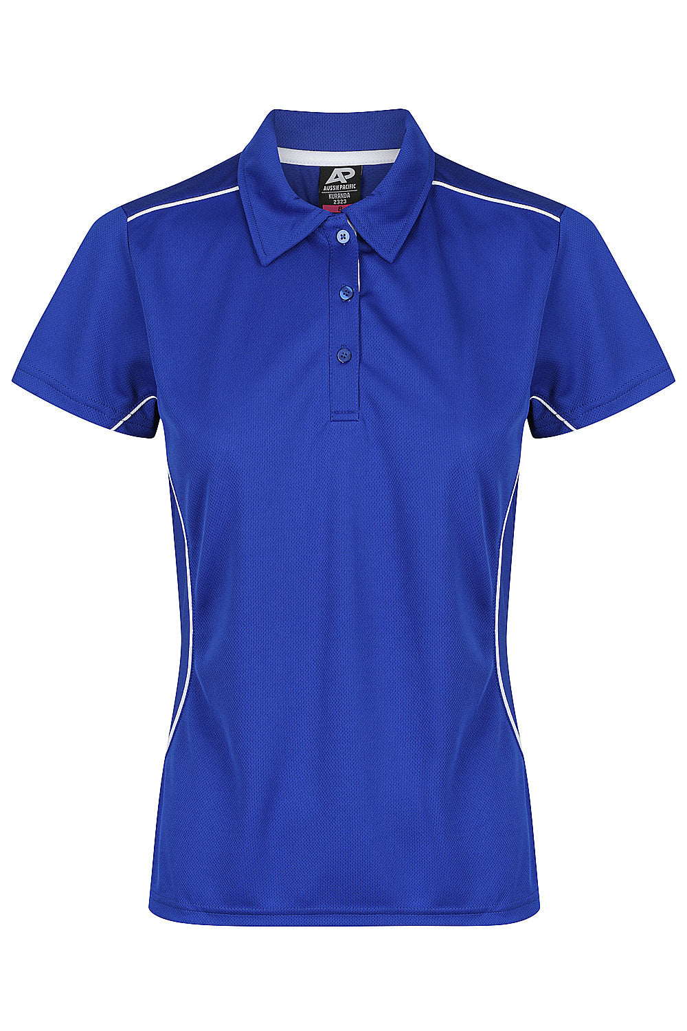 Aussie Pacific Kuranda Ladies Polo 2323 - Royal/White