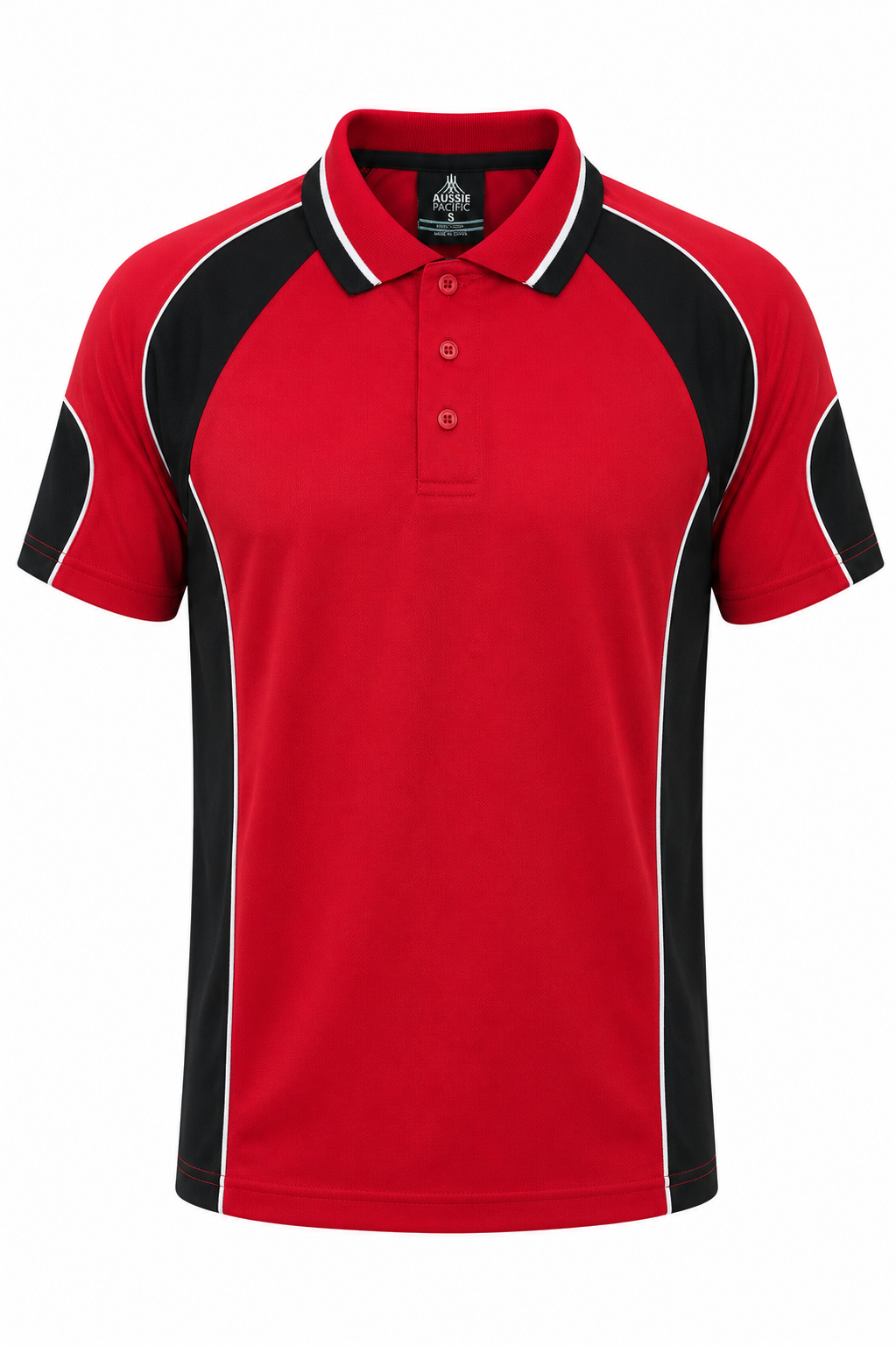 Aussie Pacific Murray Men's Polo 1300 - Red/Black