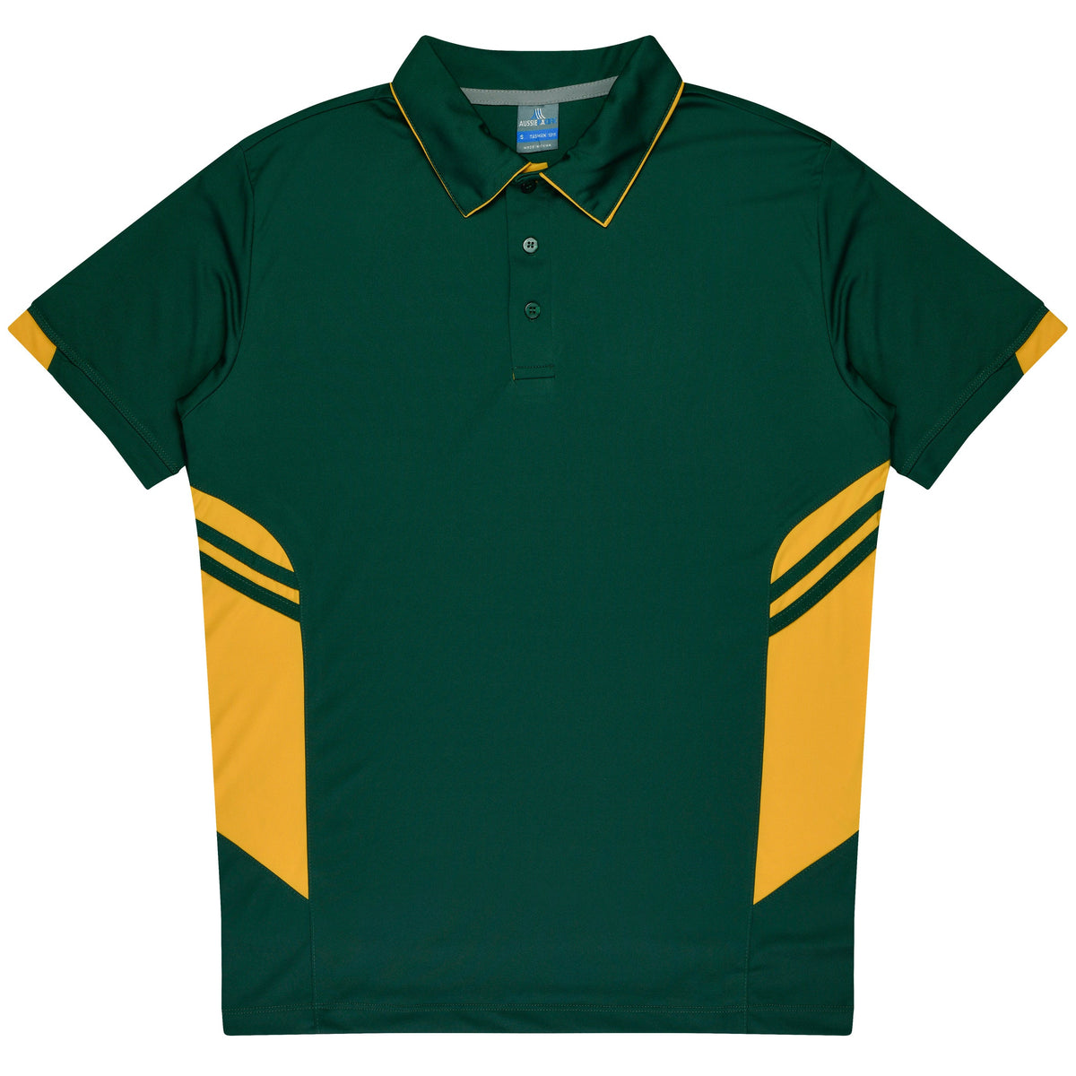 Aussie Pacific Tasman Kids Polo 3311 - Bottle/Gold