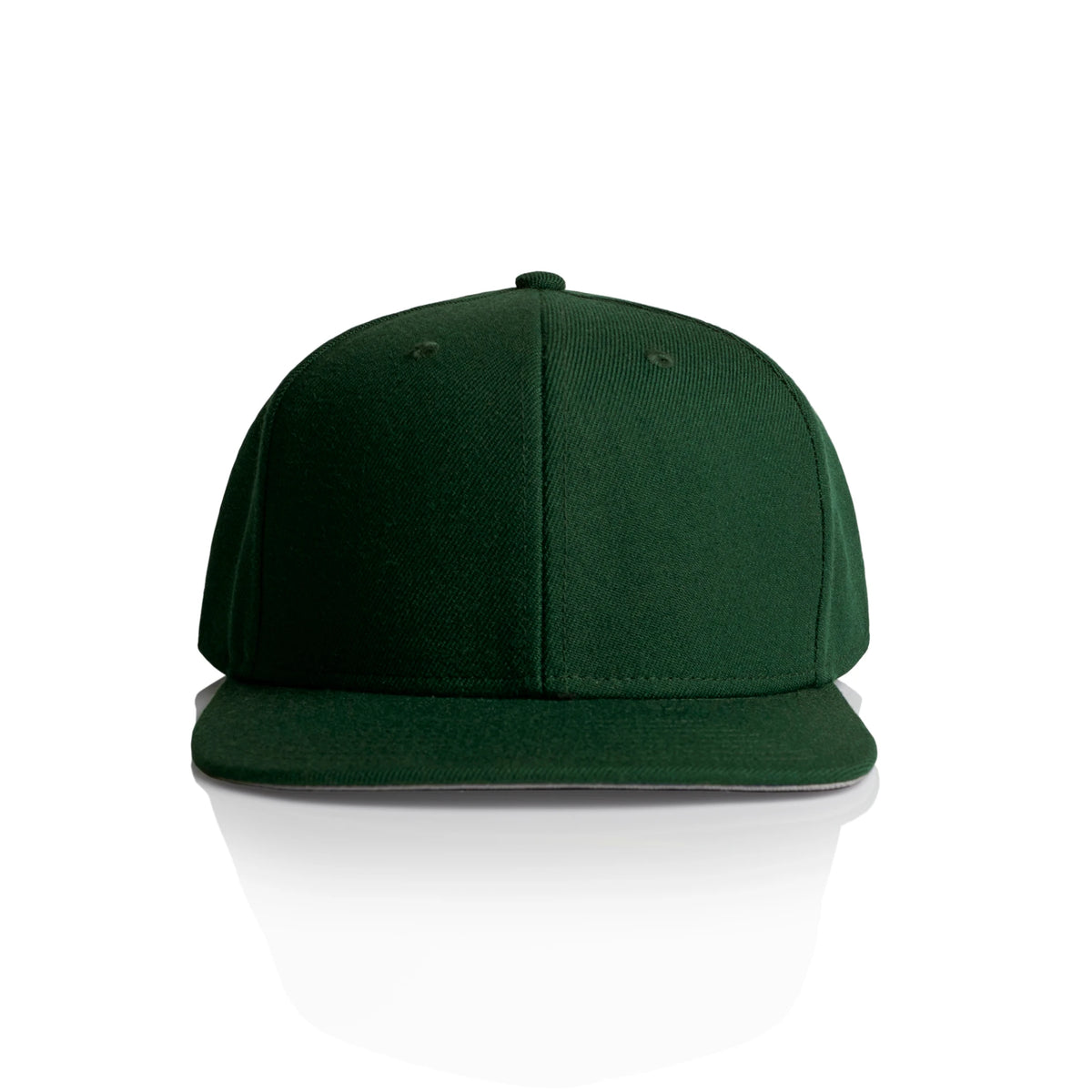 Stock Cap 1100 - Forest Green - Front