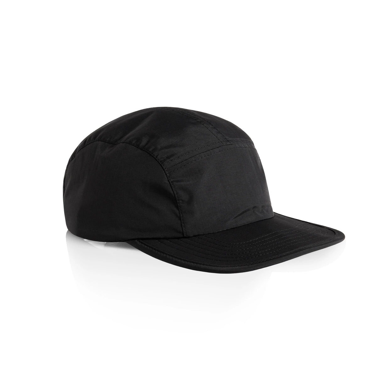 Finn Nylon Cap 1104 - Black - Front