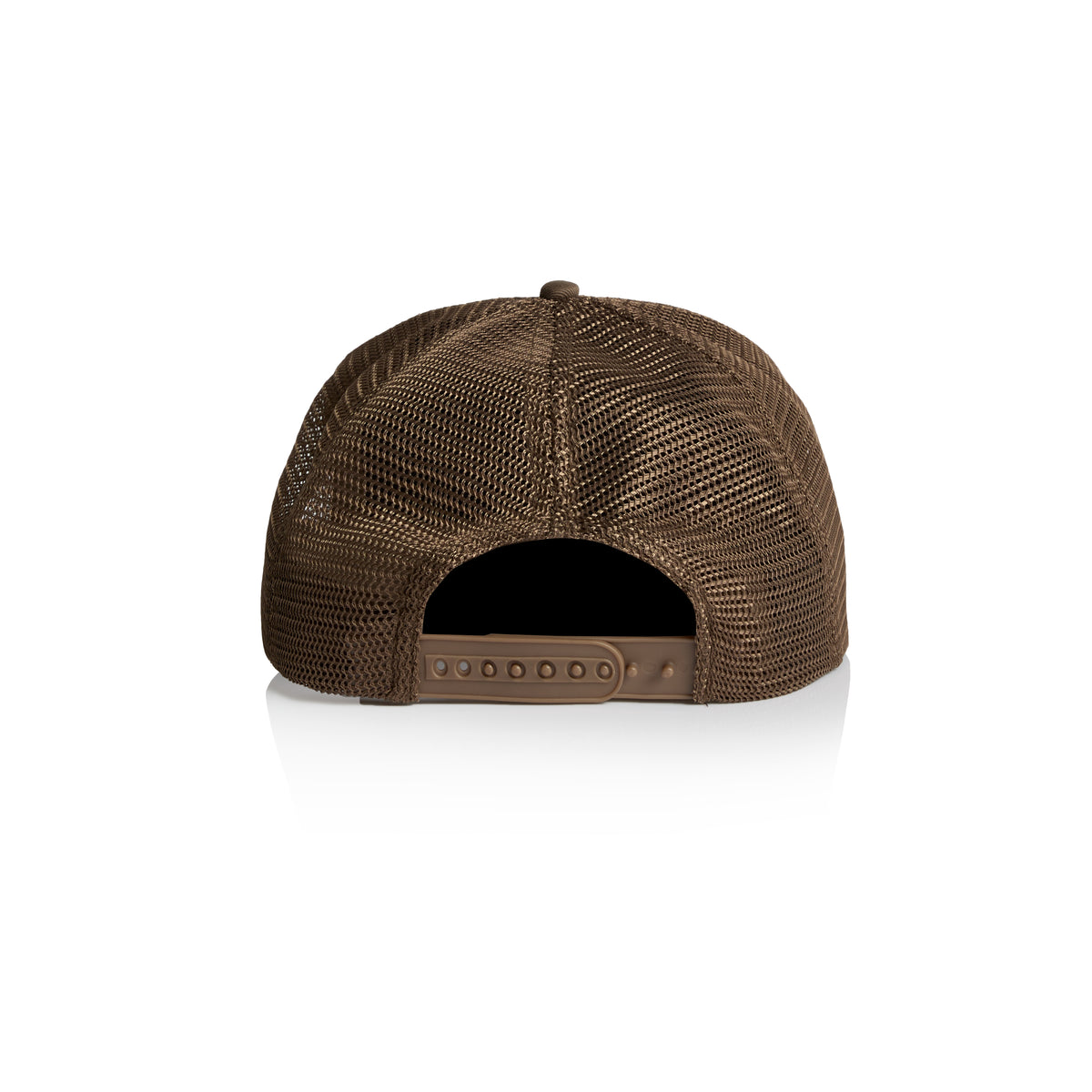 Stock Trucker Cap 1108 - Walnut - Back