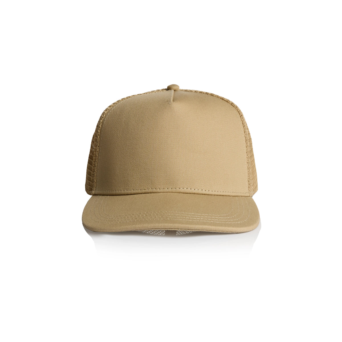 Stock Trucker Cap 1108 - Khaki - Front