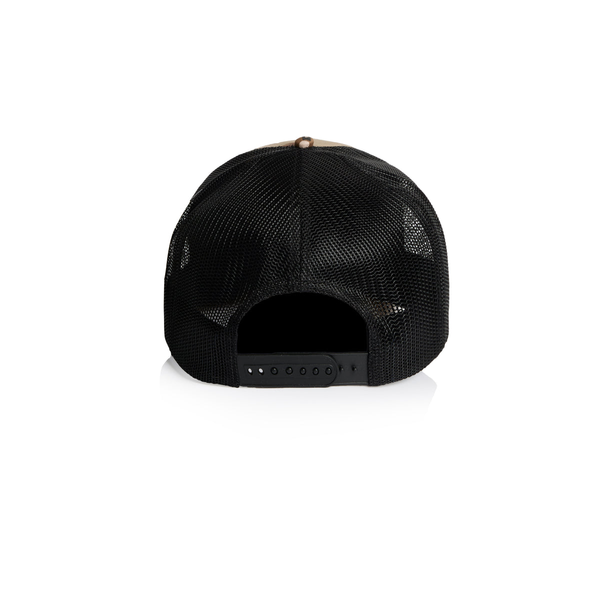 Stock Contrast Camo Trucker 1110C - Desert Camo/Black - Back