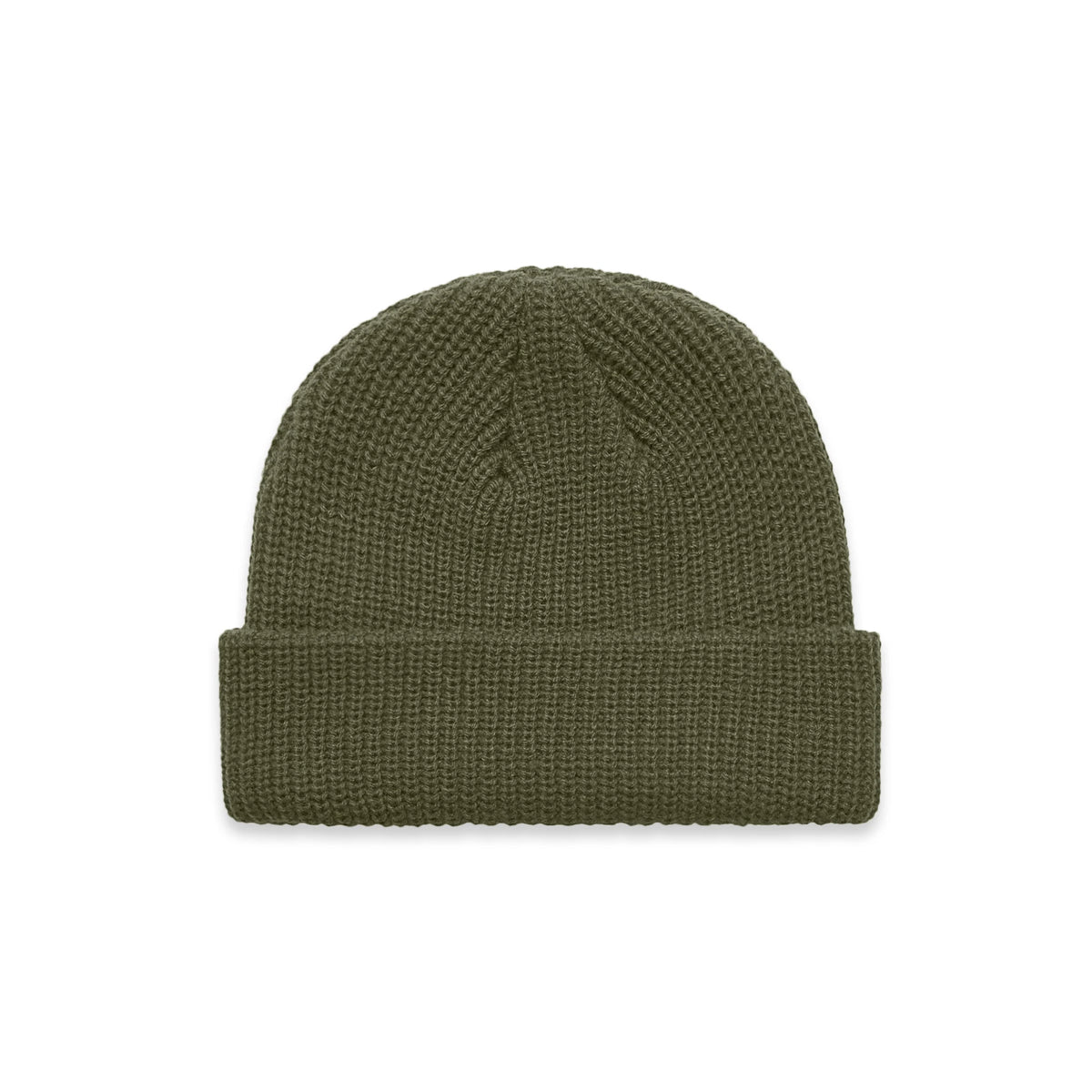 Cable Beanie 1120 - Army - Front