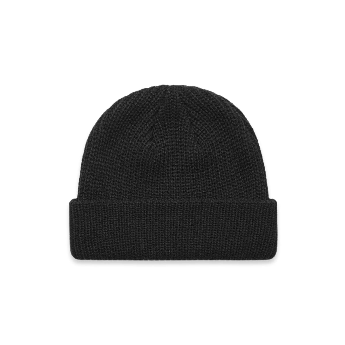 Cable Beanie 1120 - Black - Front