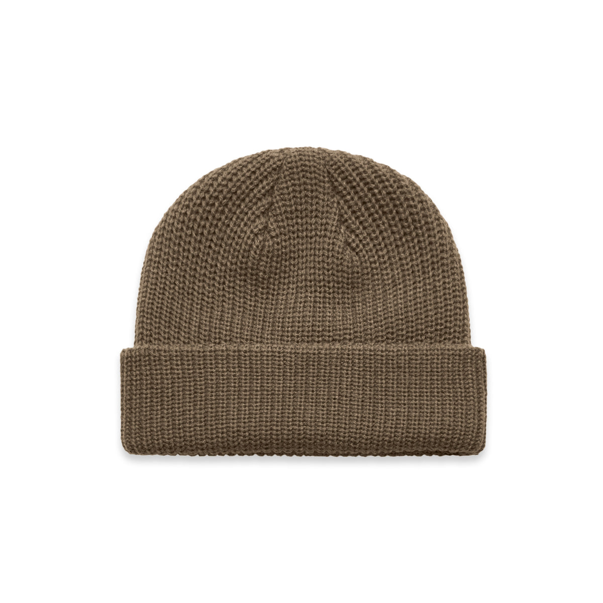 Cable Beanie 1120 - Walnut - Front