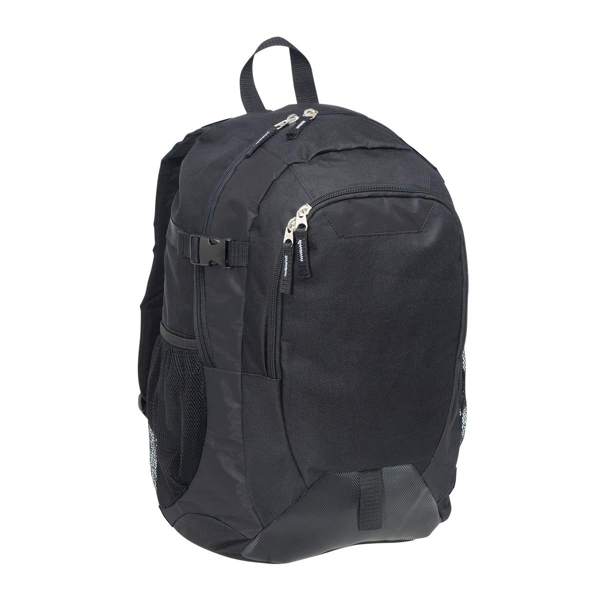 Boost Laptop Backpack - Black / Black - Front