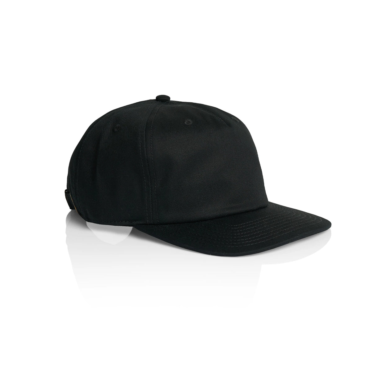 Class Five Panel Cap 1153 - Black - Front
