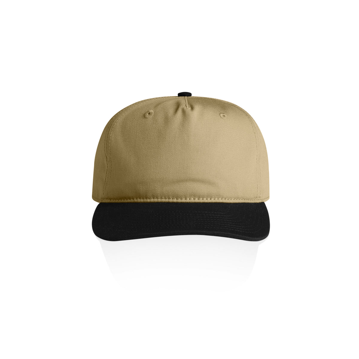 Class Two-Tone Cap 1154 - Khaki/Black - Front