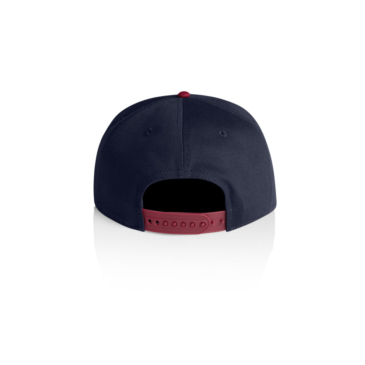 Class Two-Tone Cap 1154 - Midnight/Cardinal - Back