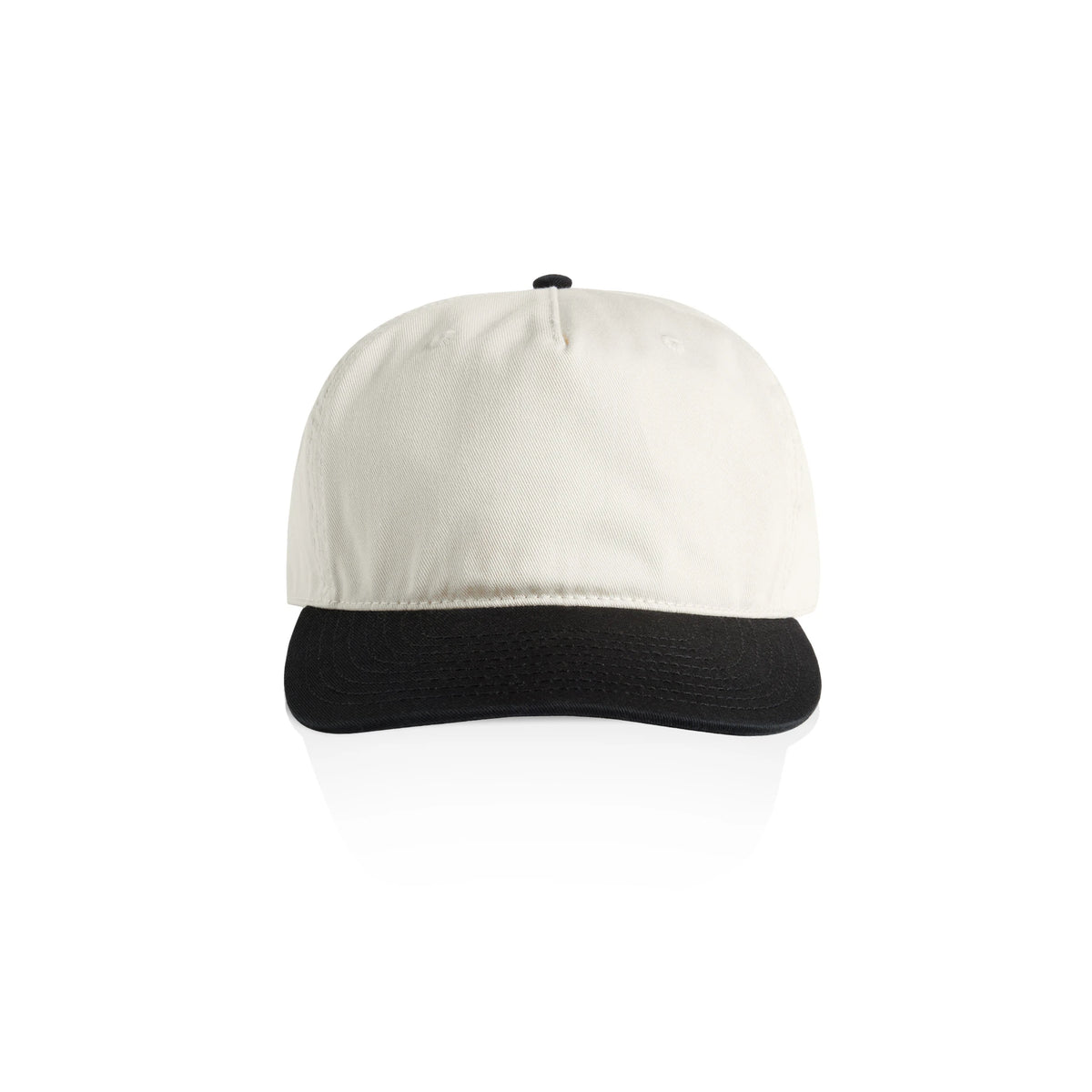 Class Two-Tone Cap 1154 - Natural/Black - Front
