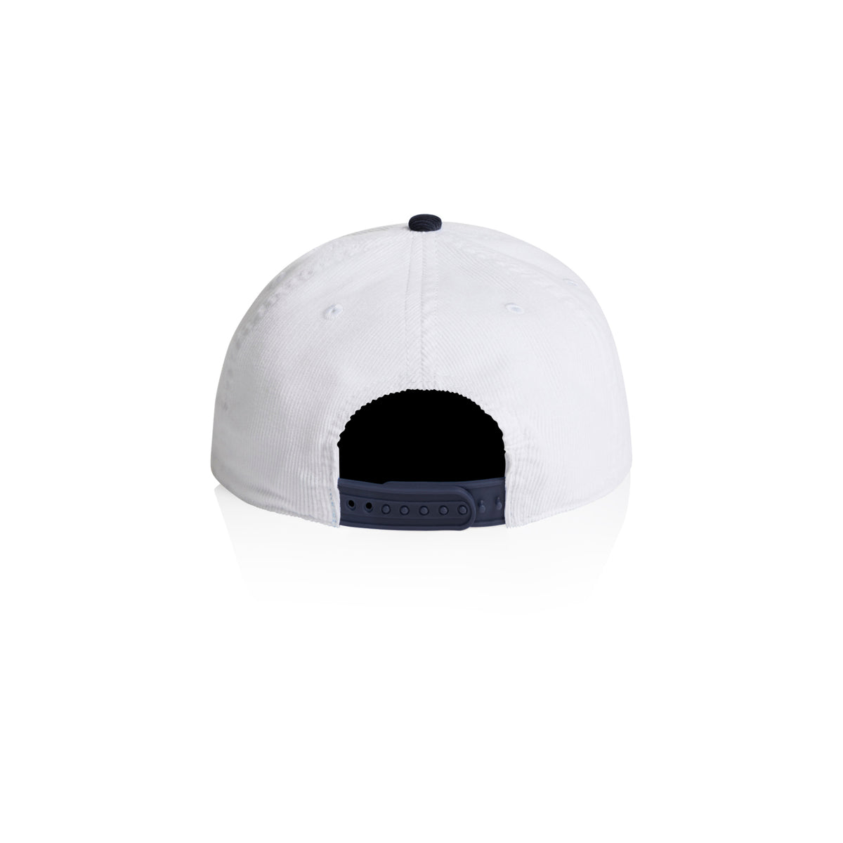 Class Cord Two-Tone Cap 1159 - White/Ink Blue - Back