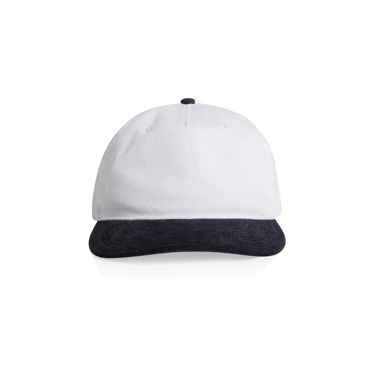 Class Cord Two-Tone Cap 1159 - White/Ink Blue - Front