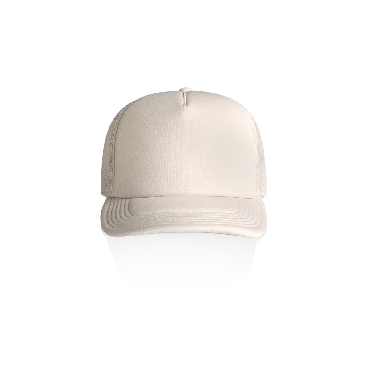 Frame Foam Trucker Cap 1161 - Bone - Front
