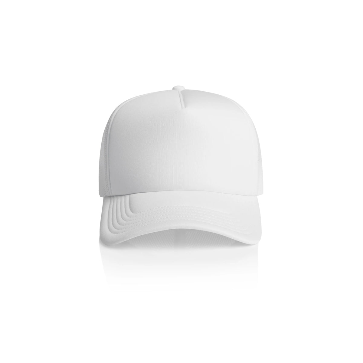 Frame Foam Trucker Cap 1161 - White - Front