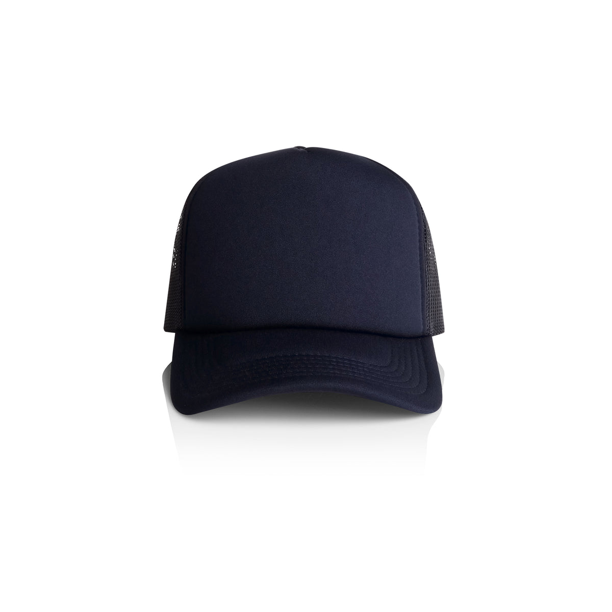 Frame Foam Trucker Cap 1161 - Navy - Front