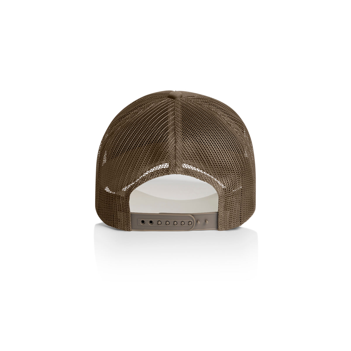 Frame Foam Trucker Cap 1161 - Walnut - Back