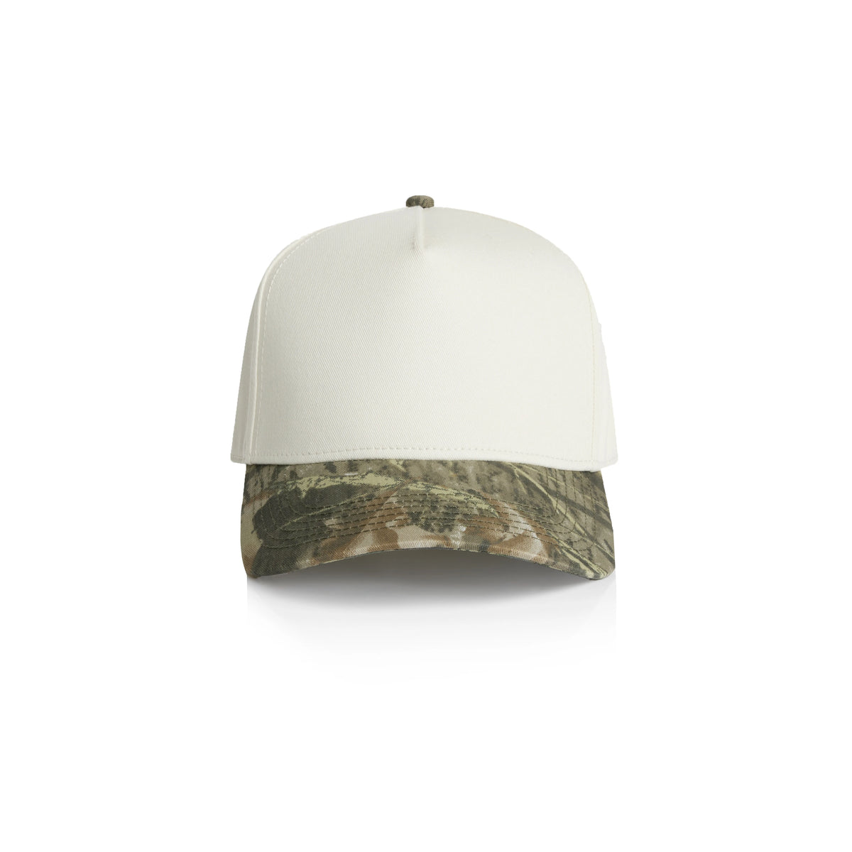 Frame Two-Tone Camo Cap 1165C - Natural/Tree Camo - Front