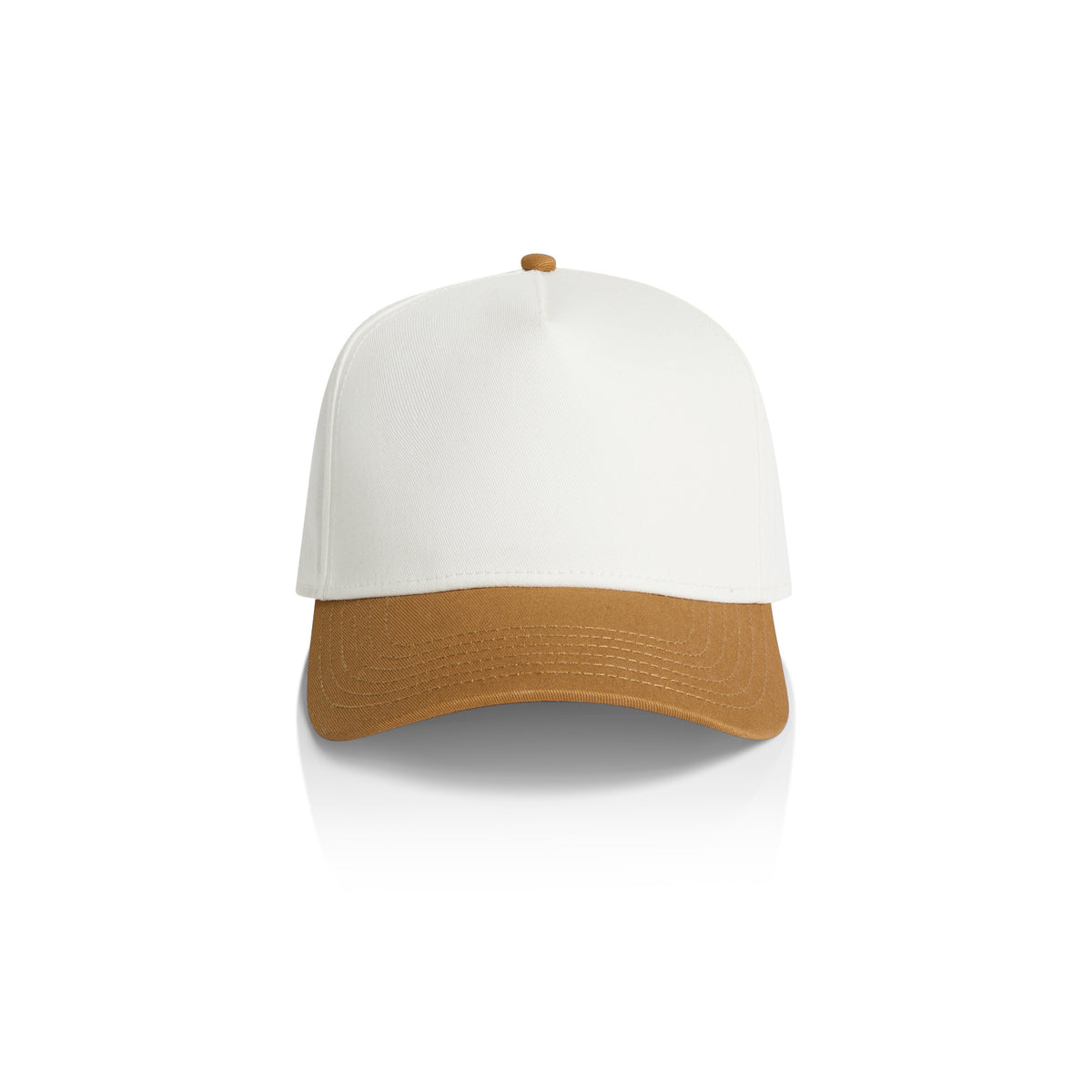 Frame Two-Tone Cap 1165 - Natural/Camel - Front