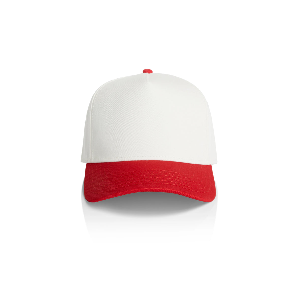 Frame Two-Tone Cap 1165 - Natural/Red - Front