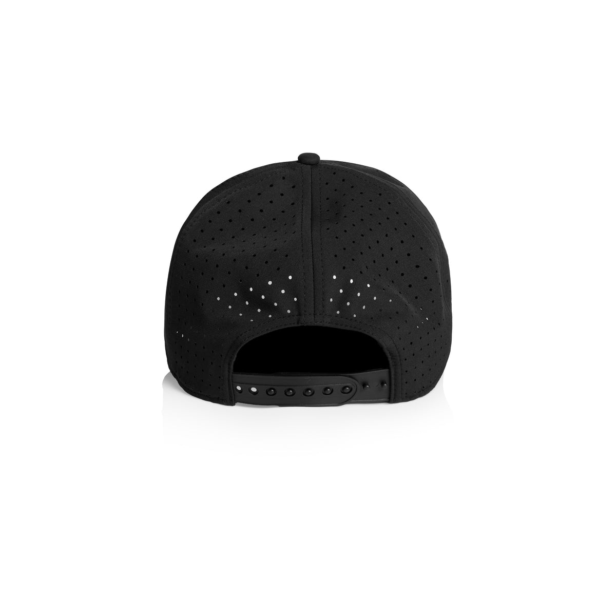 Frame Perforated Cap 1166 - Black - Back