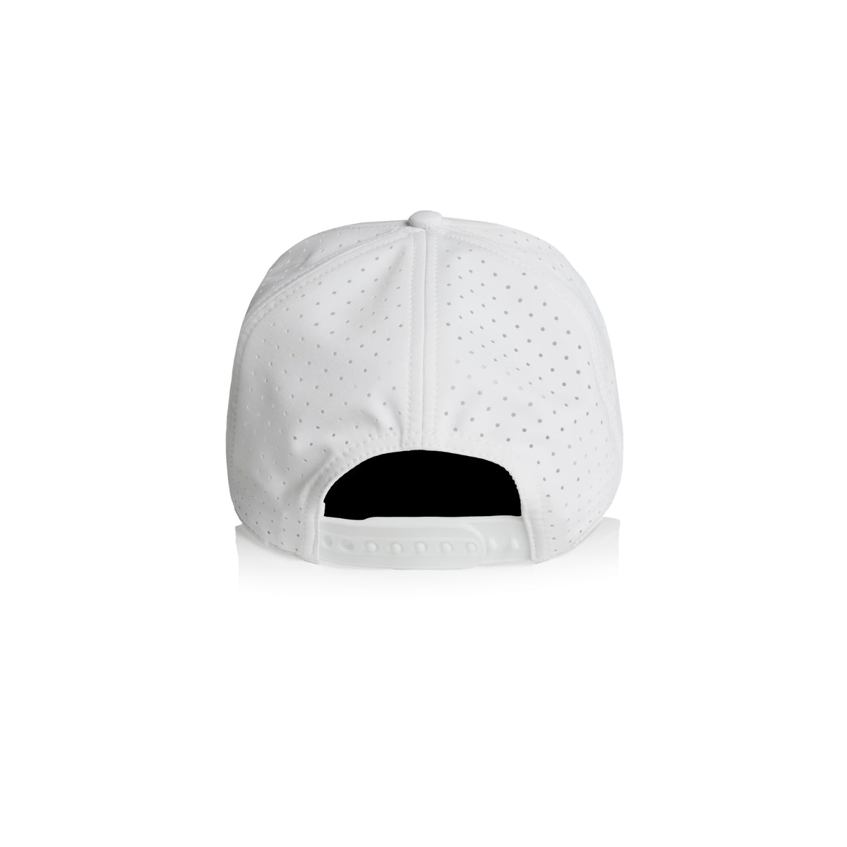 Frame Perforated Cap 1166 - White - Back