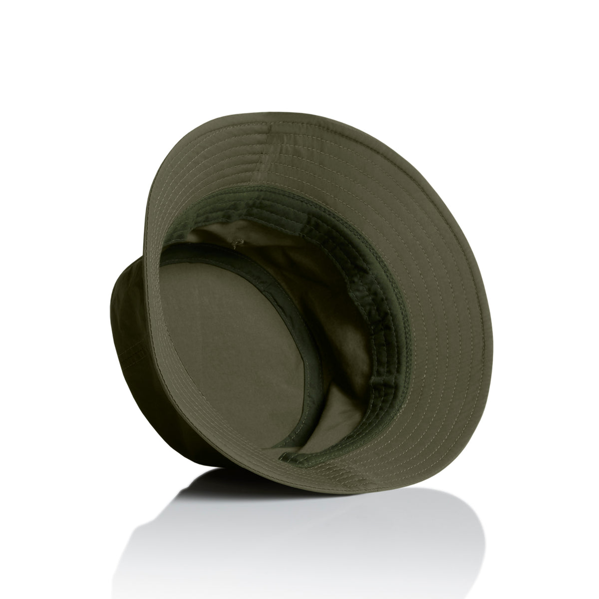 Nylon Bucket Hat 1171 - Army - Back