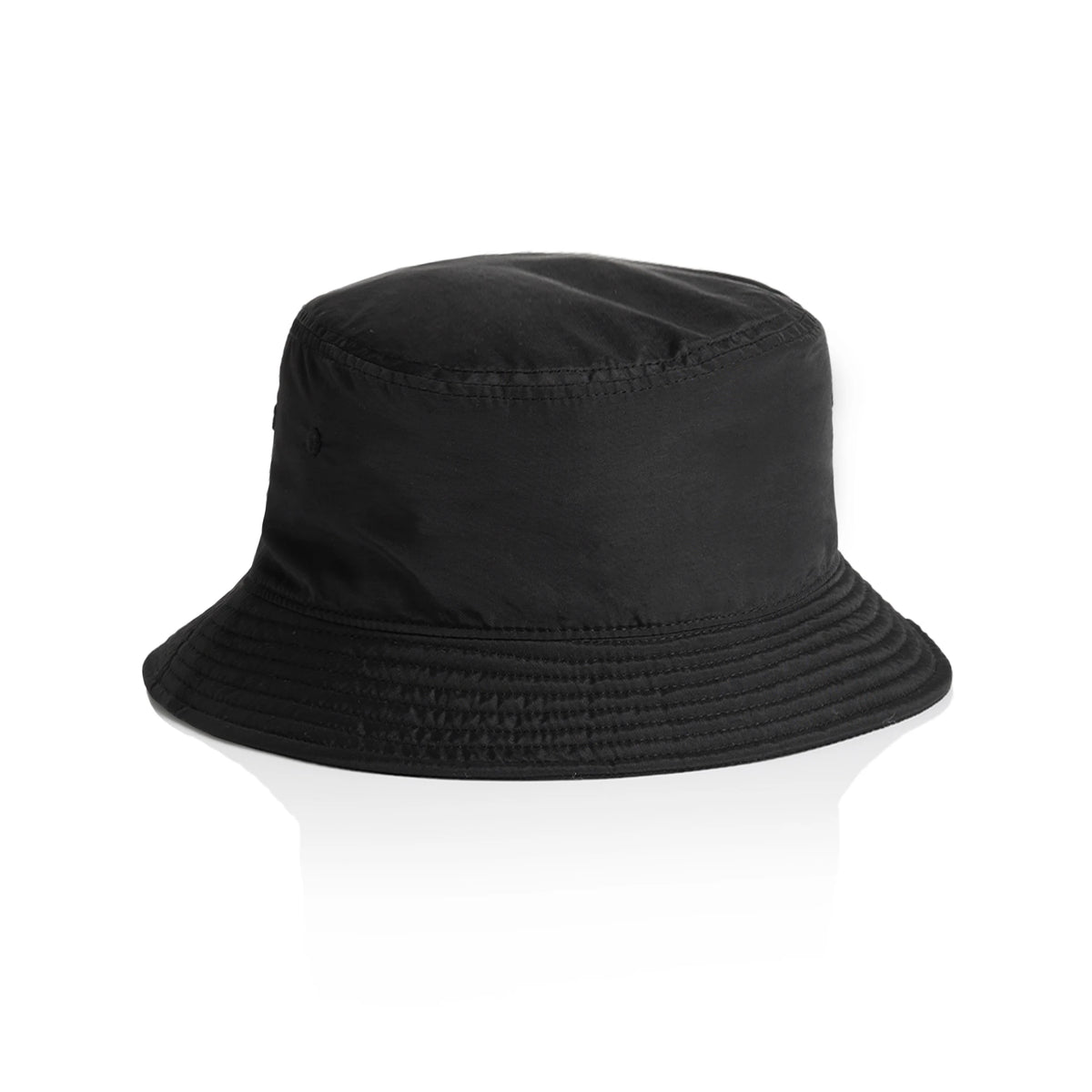 Nylon Bucket Hat 1171 - Black - Front