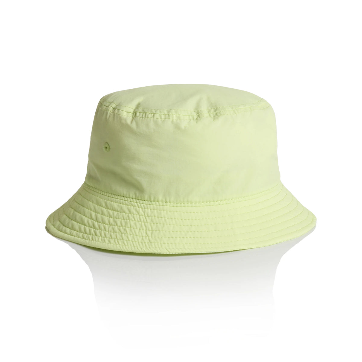 Nylon Bucket Hat 1171 - Lime - Front