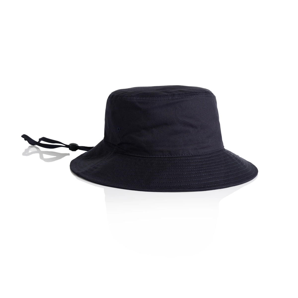 Wide Brim Bucket Hat 1172 - Navy - Front