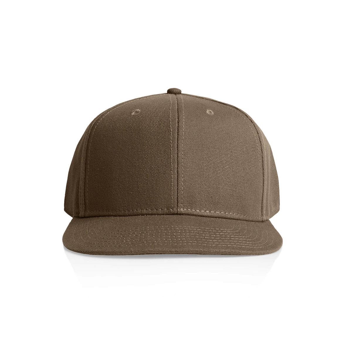 Stock Canvas Cap 1173 - Walnut - Front