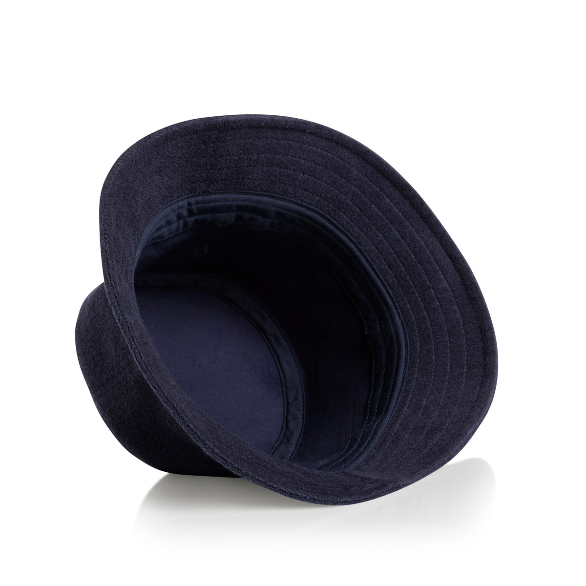 Terry Bucket Hat 1175 - Navy - Back