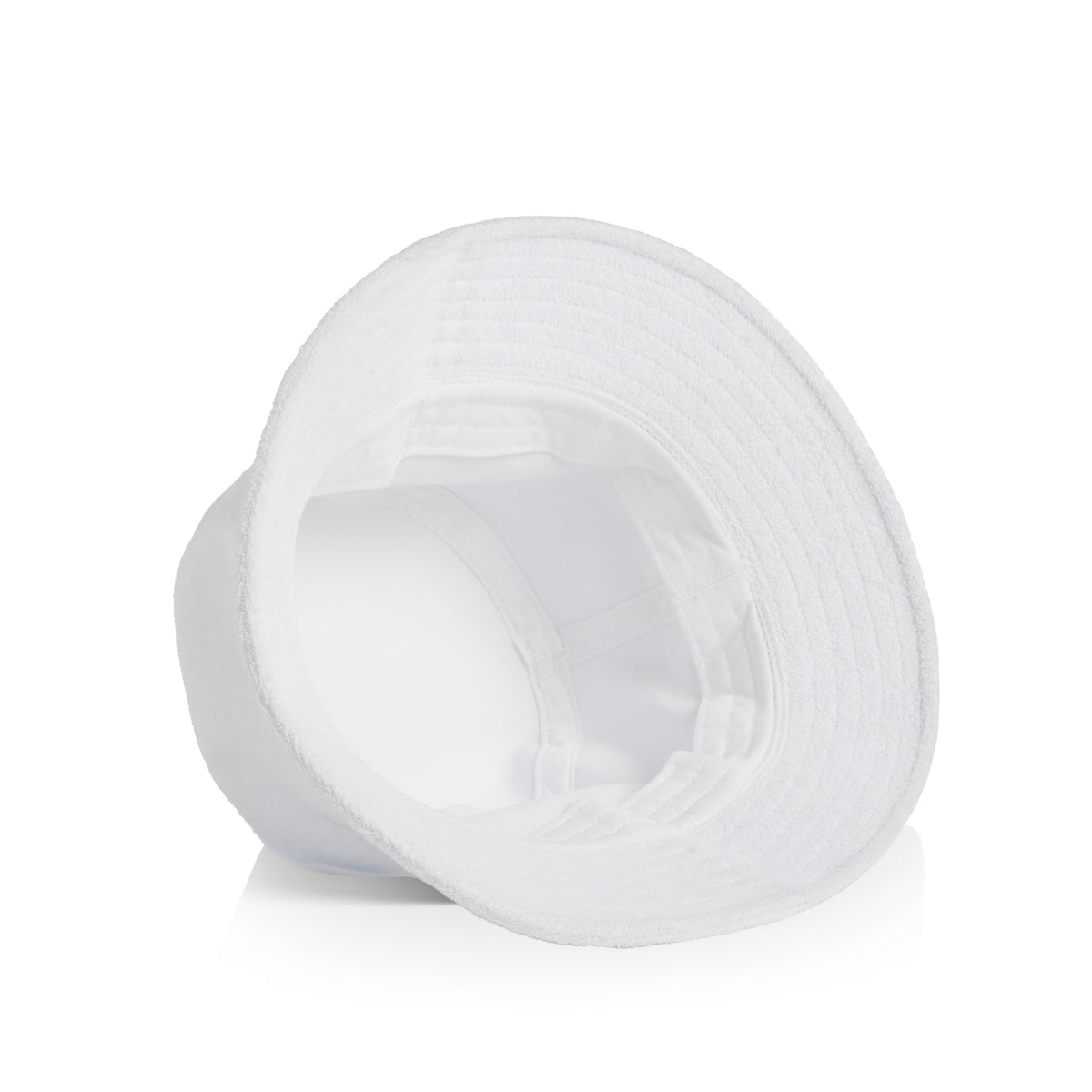 Terry Bucket Hat 1175 - White - Back