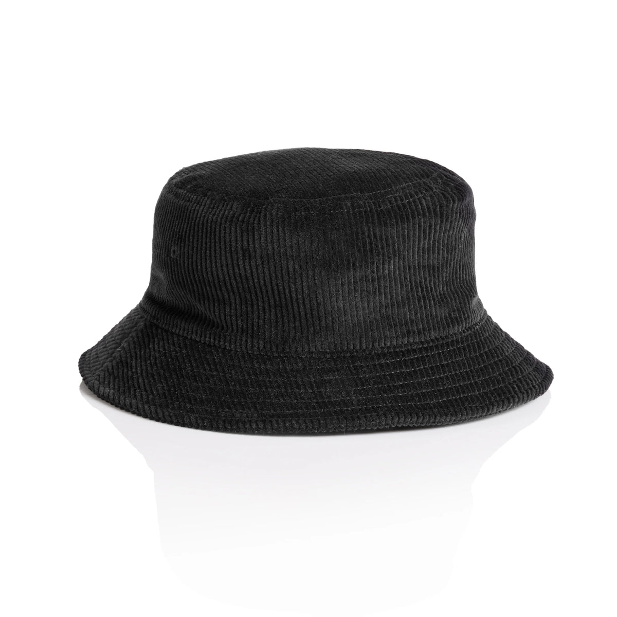 Cord Bucket Hat 1176 - Black - Front