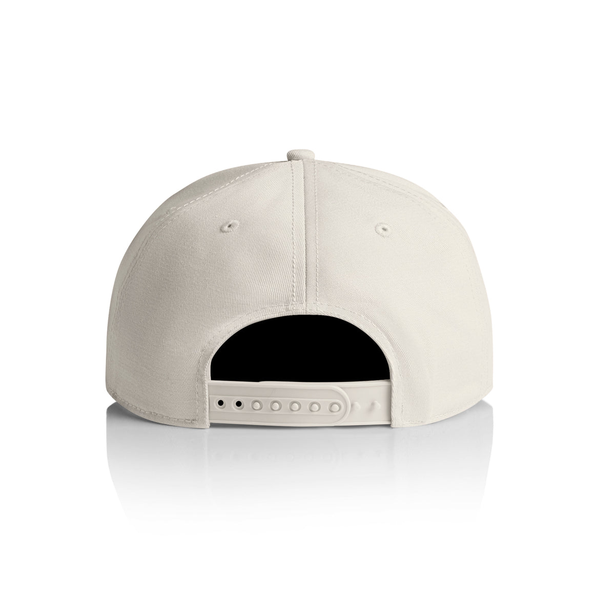 Stock 7-Panel Cap 1184 - Bone - Back