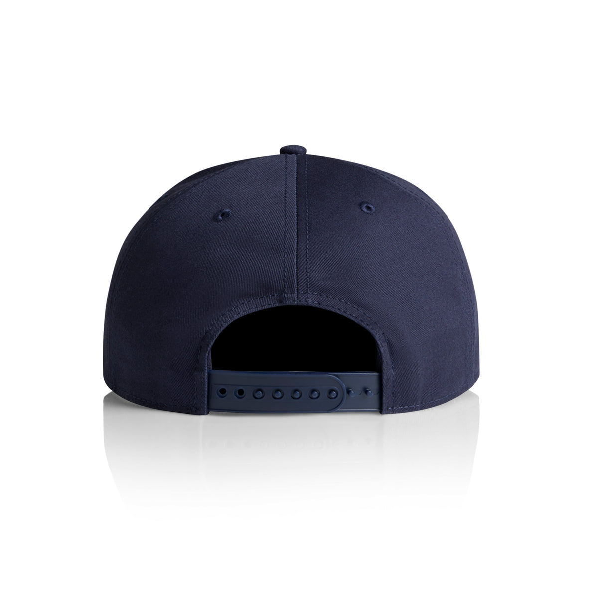 Stock 7-Panel Cap 1184 - Midnight Blue - Back