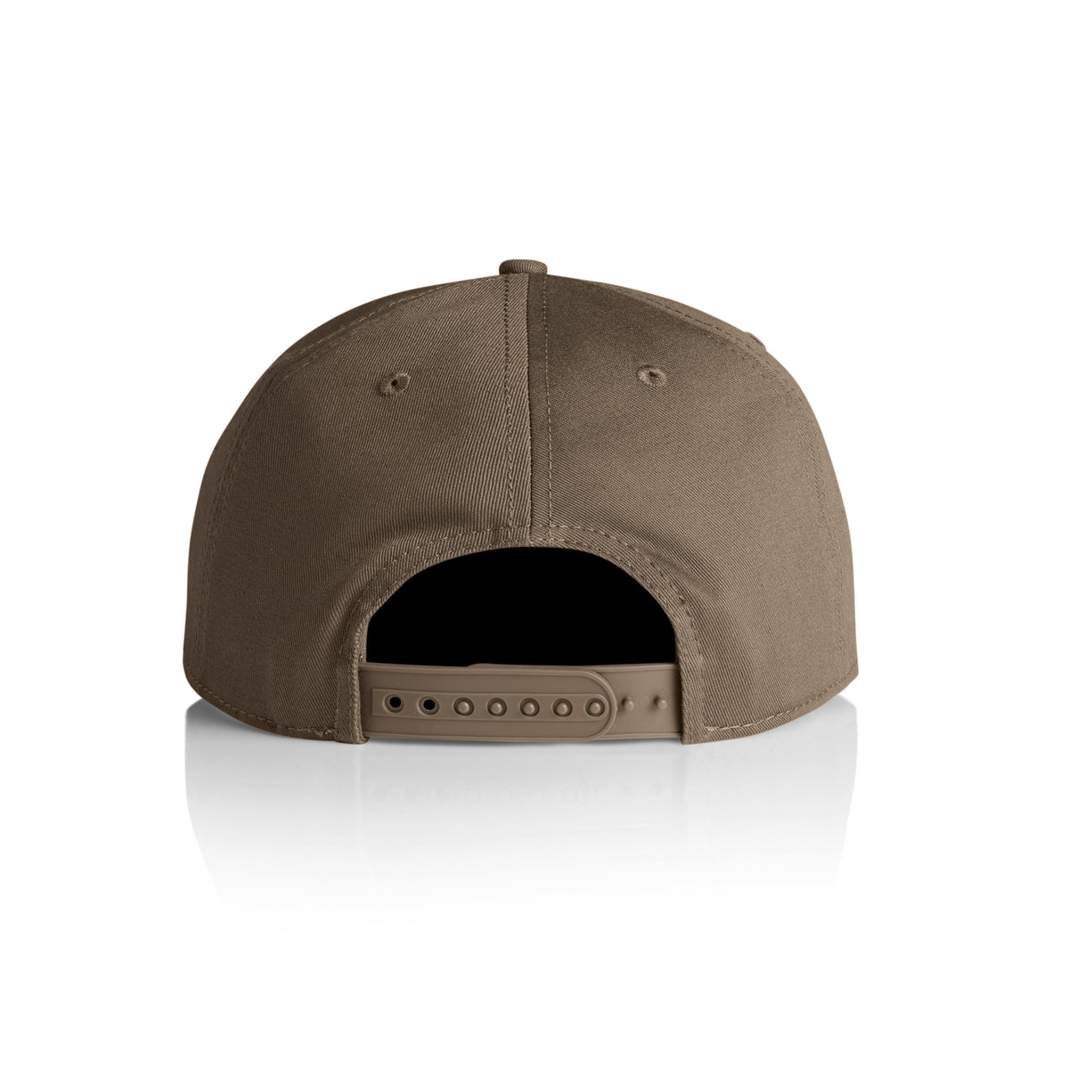 Stock 7-Panel Cap 1184 - Walnut - Back